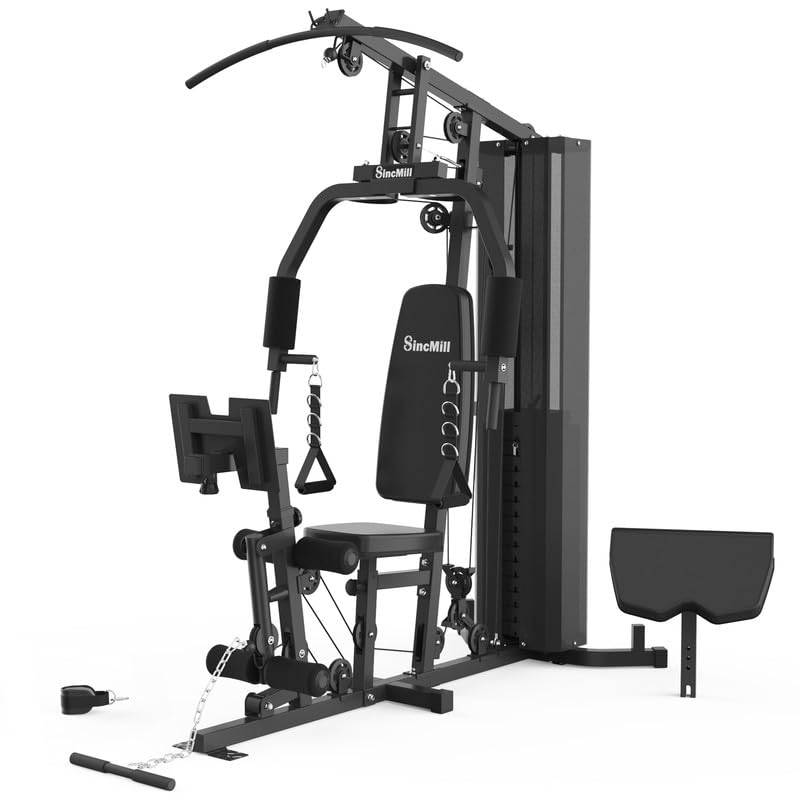 Home Gym SCM-1148L 148LB Multifunctional Full Body Home Gym Equipment for Home Workout Equipment Exercise Equipment Fitness Equipment SincMill