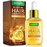Hair Growth Serum - Biotin Hair Regrowth Oil Prevent Hair Loss and Natural Serum for Thicker, Stronger, Longer Hair Treatment Men and Women 1.18 Oz (35 mL)