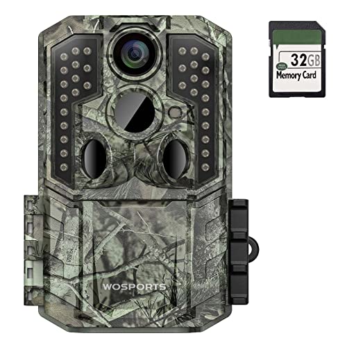 Trail Camera,30MP 1920P FHD 0.2S Trigger Motion Activated,Game Hunting Camera with Night Vision IP66 Waterproof 2.0''LCD 120°Wide Camera Lens for Outdoor Scouting Wildlife Monitoring Home Security