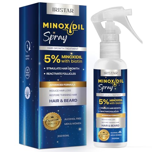 Minoxidil for Men Hair, 5% Minoxidil for Women Hair Growth, Minoxidil for Men Beard Growth, Hair Regrowth for Men, Minoxidil 5 Percent, Hair Loss Treatments for Women 2oz
