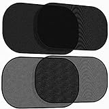 Car Window Shades for Side Windows - (4 Pack) - 21'x14' - Car Window Shade for Baby Protection from Sun UV Rays & Heat - Window Sun Blocker for Car - Rear Window Sun Shade for Car Block Sunlight