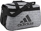 adidas Diablo Small Duffel Bag, Jersey Onix Grey/Black, One Size