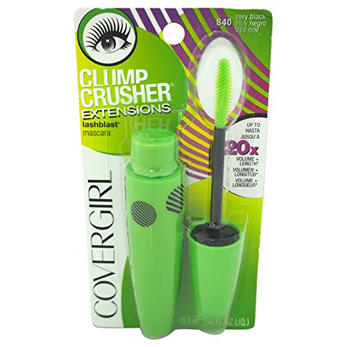 COVERGIRL - Clump Crusher by Lash Blast Mascara, Water resistant, 20X More Volume, Double Sided Brush, Long-Lasting Wear, 100% Cruelty-Free
