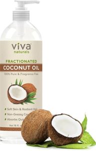 2. Viva Naturals Fractionated Coconut Oil