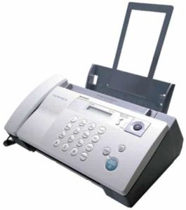 4. Sharp UXB20 Inkjet Fax Machine