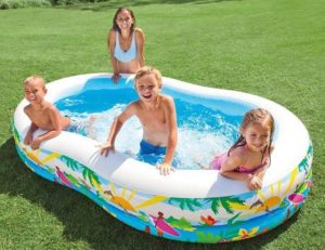 5. Intex Swim Center Paradise Inflatable Pool