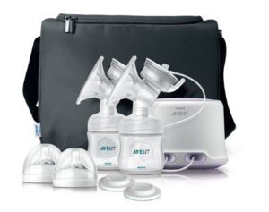 1. Philips AVENT Double Electric Comfort Breast Pump