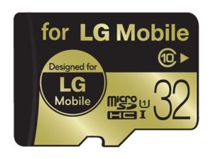 5. LG 32GB MicroSD Memory Card
