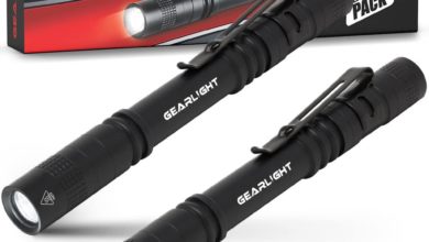 10. GearLight S100 LED Pocket Flashlight