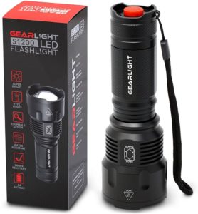 5. GearLight S1200 LED Flashlight