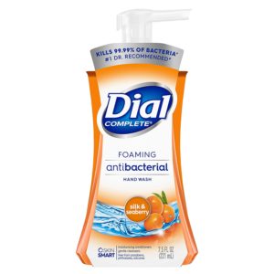 10. Dial Complete Antibacterial Foaming Hand Soap